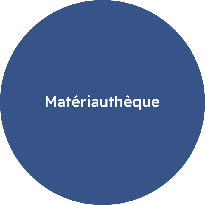 matériauthèque bleu